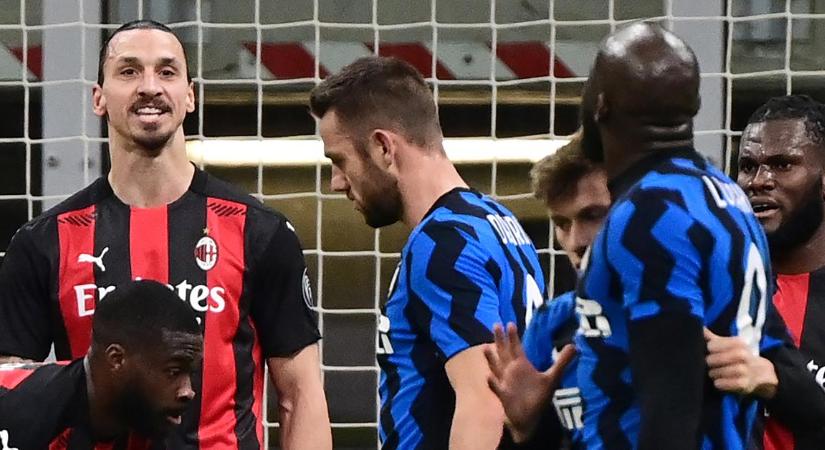 Videó: ezért állították ki Ibrahimovicot az Inter ellen