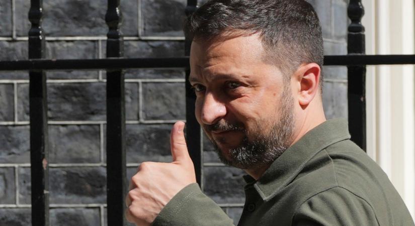 Zelenszkij Trumpnak és Európának is köszönetet mondott