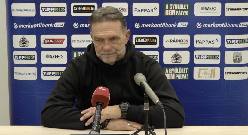 Aczélt kiborította a csapata a fontos bajnokin: "Ebben a helyzetben nincs ilyen. Ennek lesznek következményei"