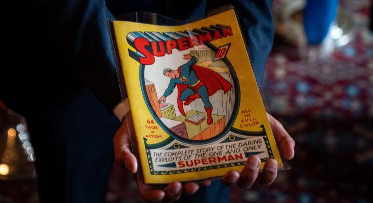 Felfoghatatlan mennyiségű pénzért kelt el az első Superman képregény