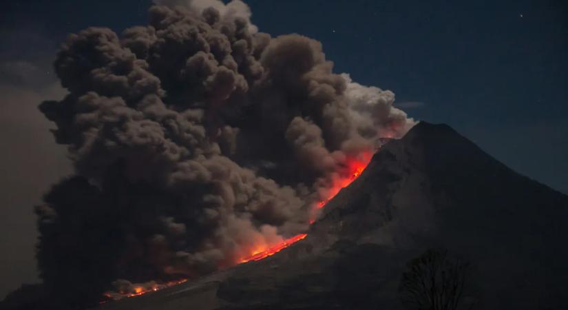 Több ezer éve alvó vulkán tört ki meglepetésszerűen – videó