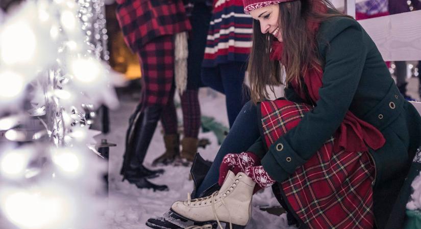 Megnyitott az ország első emeletes korcsolyapályája