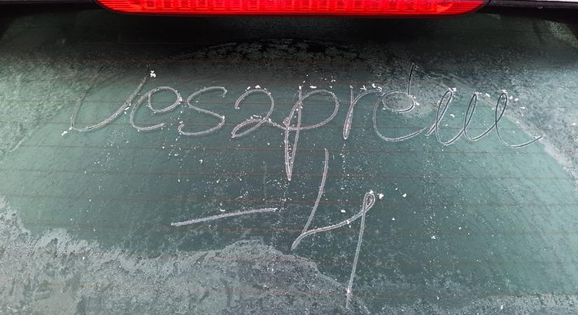 Élénk szél, ónos eső: jobb, ha ma inkább el sem indulsz! – Rekordhideg volt éjszaka