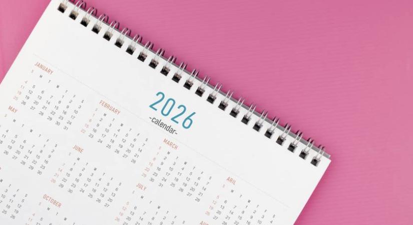 Ez az első munkanap 2026-ban: figyelj a dátumokra