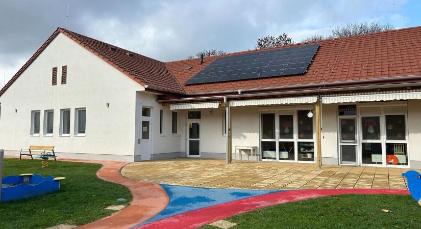 Energetikai fejlesztések a bölcsődénél és közösségi háznál
