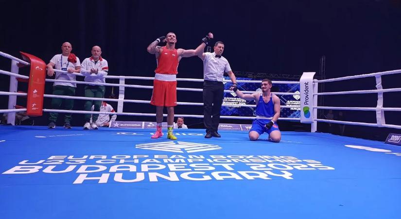 Ökölvívás: Gémes Levente negyeddöntős a budapesti U23-as Eb-n
