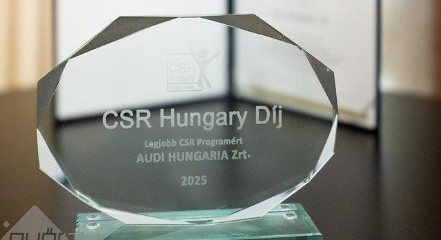 Magyar Üzleti Felelősség Díj Kétszeres elismerés az Audi Hungáriának