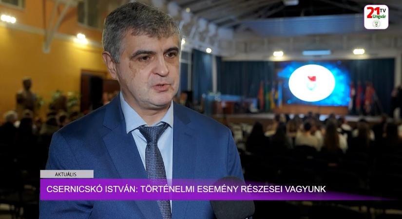 Aktuális (2025.11.24) - Csernicskó István: történelmi esemény részesei vagyunk (videó)