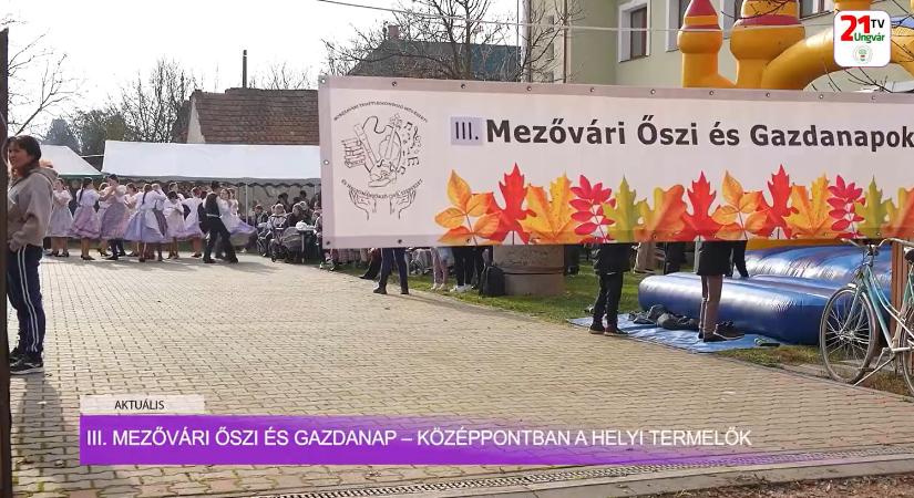 Aktuális (2025.11.24) - III. Mezővári Őszi és Gazdanap – középpontban a helyi termelők (videó)