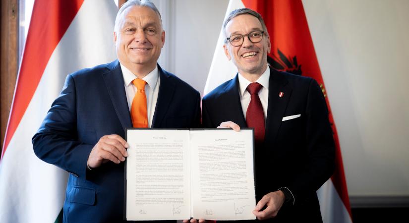 Toronymagasan vezet az FPÖ, Orbán Viktorék szövetségese