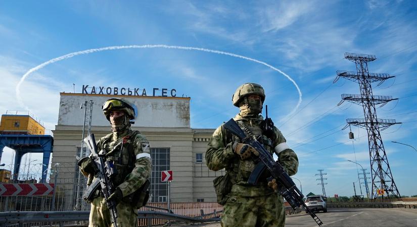 Ukrán katonák visszavertek egy orosz támadást Zaporizzsjában