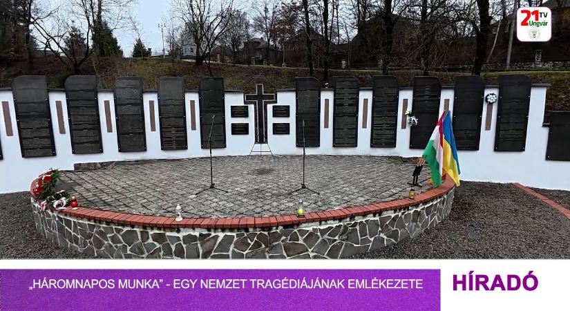 „Háromnapos munka” - egy nemzet tragédiájának emlékezete (videó)
