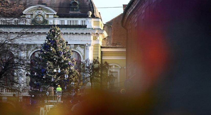 Heves ünnepi lázban ég: ilyen gyönyörű fenyőket idén még nem láttál