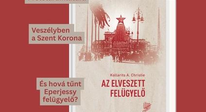 Kollarits A. Christie: Az elveszett felügyelő - Könyvbemutató a Berzsenyi Dániel Könyvtárban (nov. 26.)