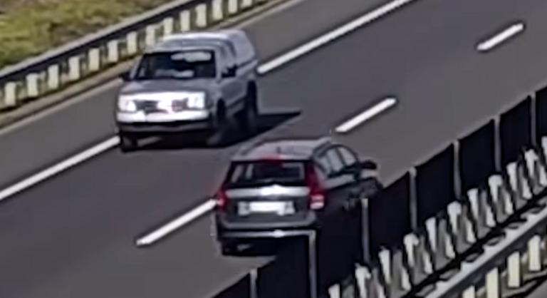 Forgalommal szemben, a belső sávban haladt egy sofőr az M35-ös autópályán