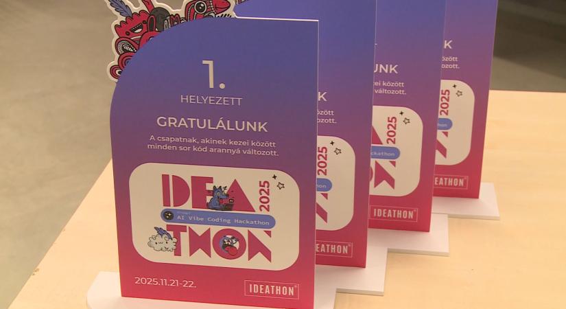 Valódi céges kihívásokra reagált az AI Vibe Coding Hackathon versenye