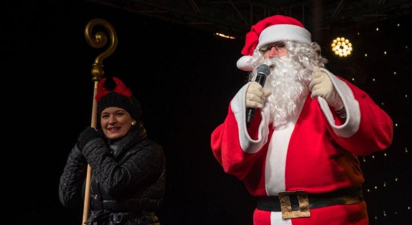 Hegyekbe megy a Mikulás Tatabányán