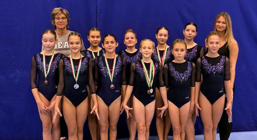 Jól szerepeltek a fővárosban a debreceni ifjú tornászok