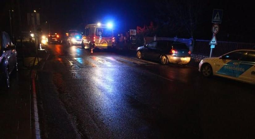Elgázoltak egy gyalogost az Egri úton, mentő is érkezett a helyszínre