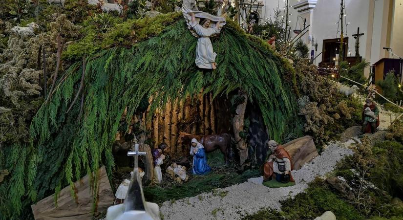 Ekkortól látogatható a vörsi betlehem – újra megépítik az európai hírű templomi látványosságot