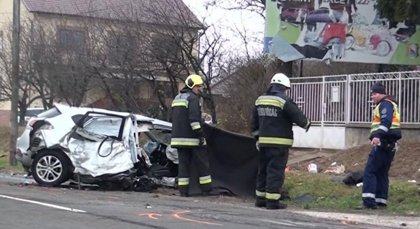 Drogozhatott a halálos balesetet okozó sofőr - brutális felvételek a 3-as főútról