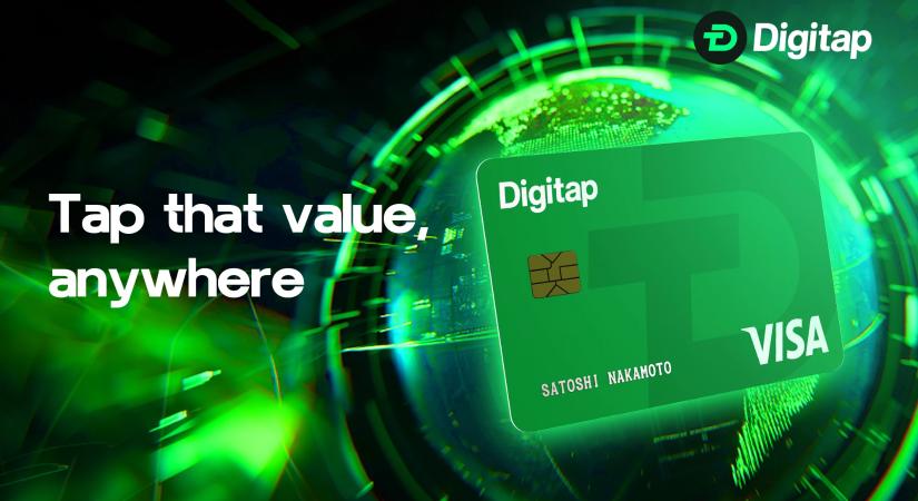 Digitap (TAP) – A legjobb kriptós előértékesítés a Visa integráció előtt