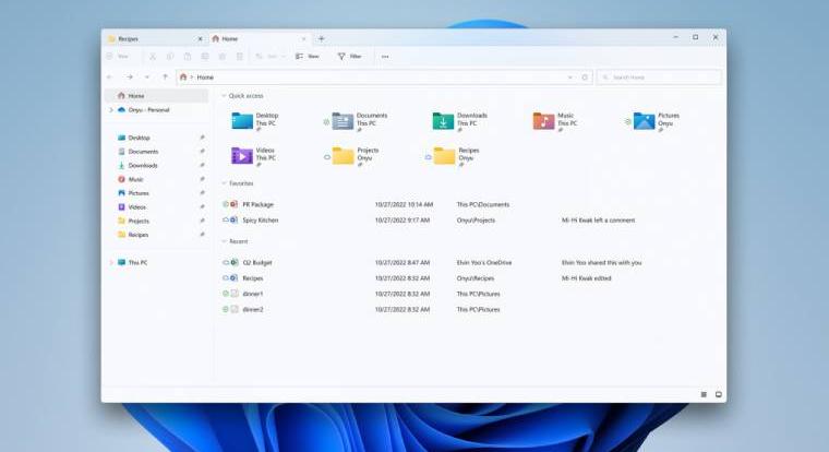 Így tenné gyorsabbá a Microsoft a fájlkezelőt
