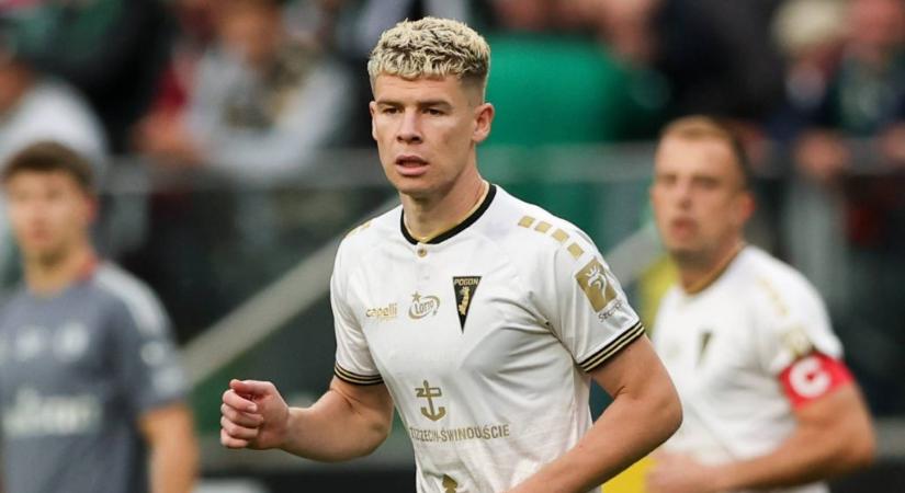 Szép kontra után egy szemfüles gólt is szerzett a Pogon Szczecin magyar csatára