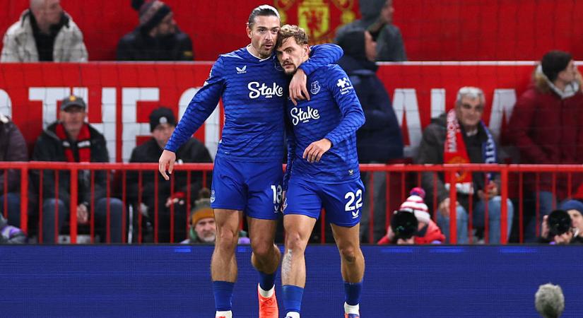 PL: hiába a 80 percnyi emberelőny, kikapott az Evertontól a Manchester United! – videóval