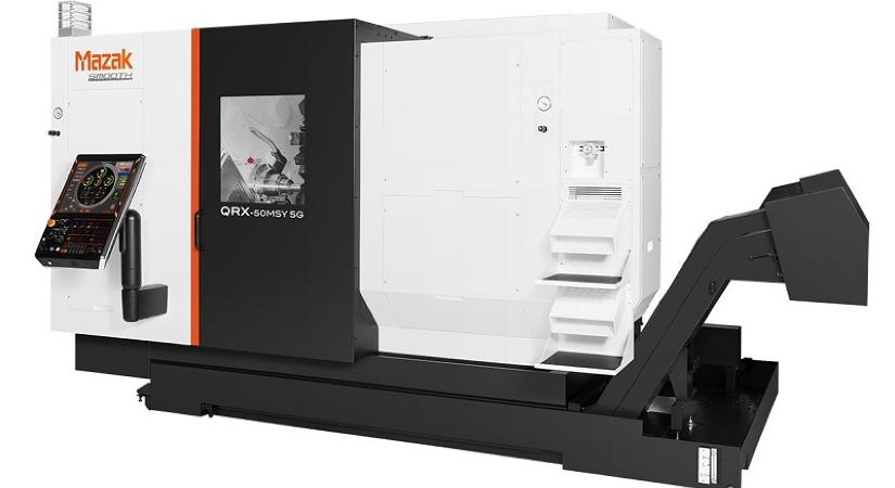 Nagy termelékenységű, dupla revolverfejes esztergaközpontot mutatott be a Mazak