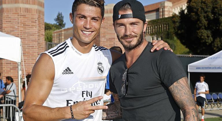 David Beckham úgy legyűrte az arcoskodó Cristiano Ronaldót, hogy mi is belepirultunk