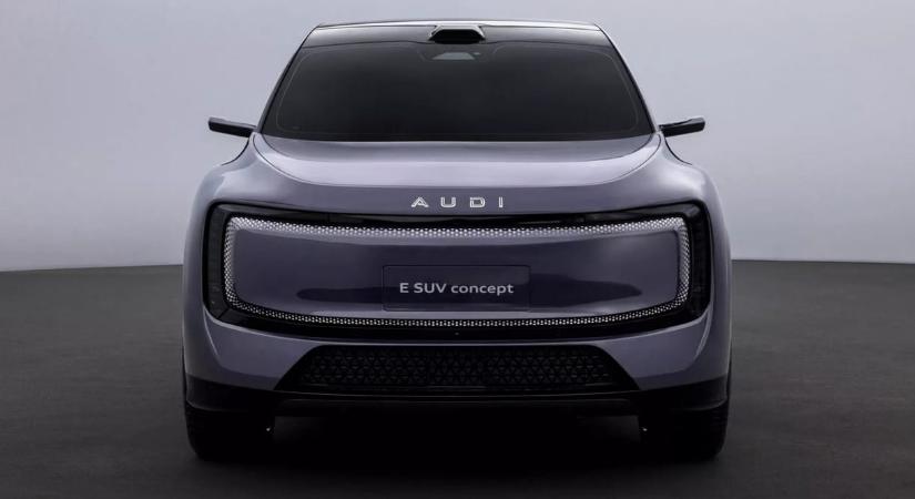 Négy karika nélkül debütált az Audi hatalmas új villanyautója