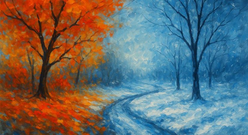 A téli időjárás meglepetése, mely hirtelen váltotta az őszt