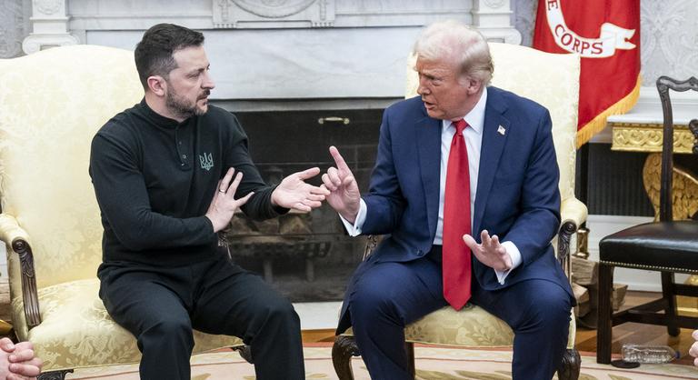 Asztalon az új béketerv, Vlagyimir Putyin alighanem azonnal lesöpri onnan