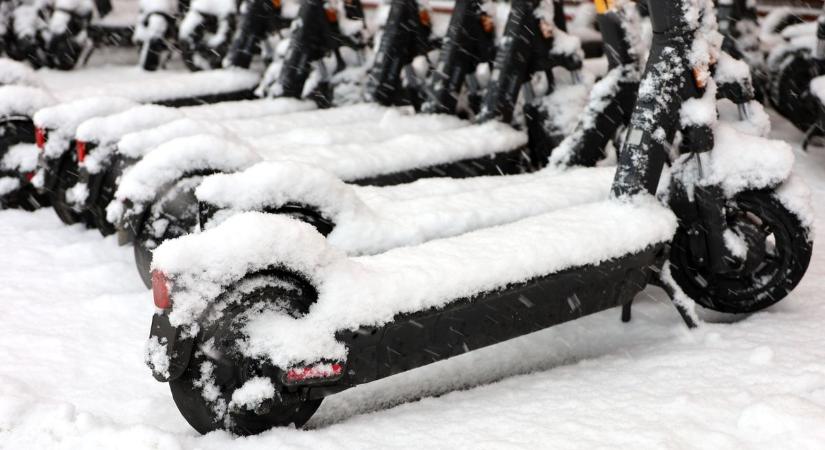 Elektromos roller, kerékpár és motor télen – mire figyelj?