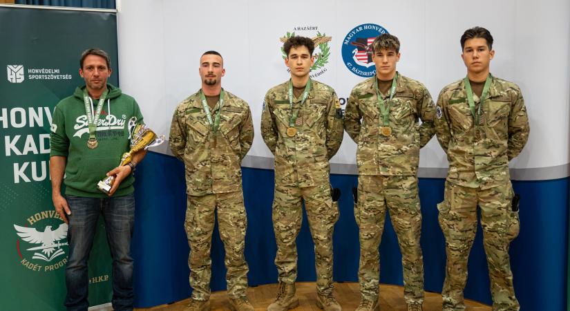 A győri Bercsényi-iskola nyerte meg az Országos Ifjúsági Honvédelmi Járőrverseny