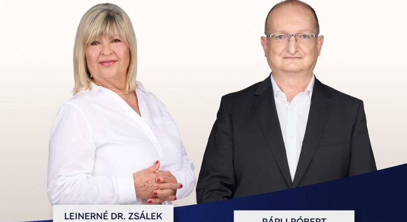 Leinerné Dr. Zsálek Judit és Rápli Róbert jutott tovább a TISZA jelöltállításának második fordulójába