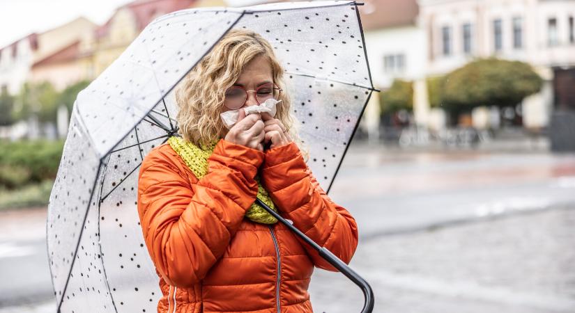 Migrénes rohamokat és vérnyomásproblémákat hoz a mai front