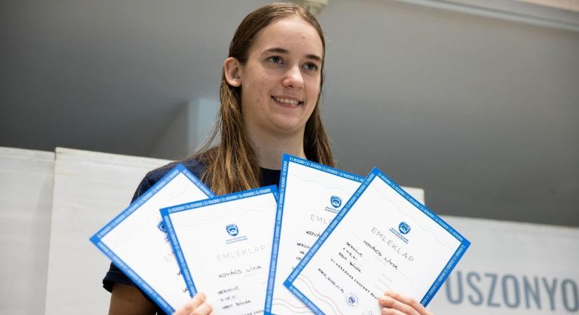 Kovács Lívia még csak 13 éves, de már beírta magát a történelembe