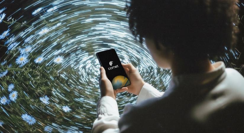 A Perplexity MI-vel felturbózott böngészője elérte a mobilokat