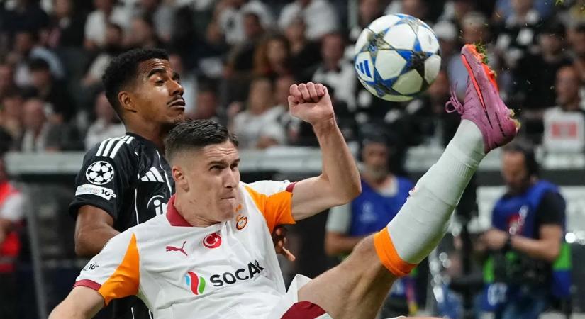 Sallai Roland az első BL-góljára hajt