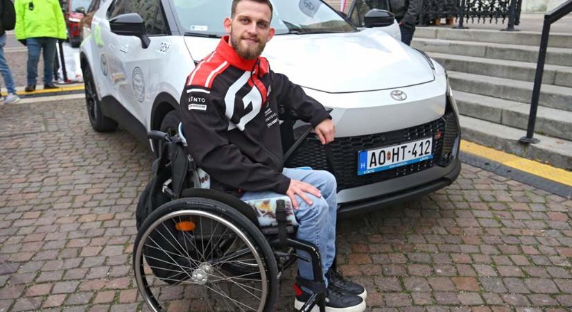 Csak ezért tanult meg vezetni a magyar paralimpikon
