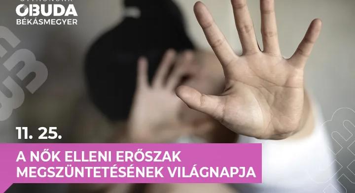 Nem tabu! Nem magánügy!  November 25. a nők elleni erőszak megszüntetésének világnapja