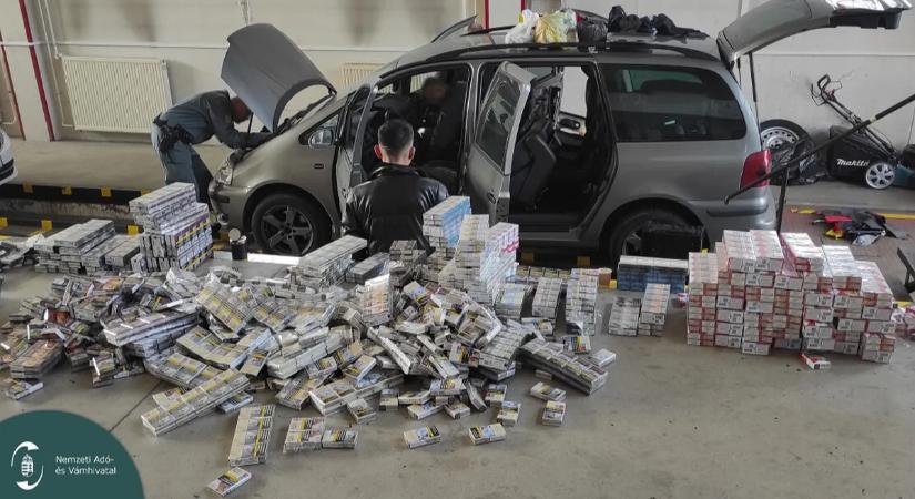 Fagyasztott húsban csempészett cigaretta – döbbenetes NAV-leleplezések
