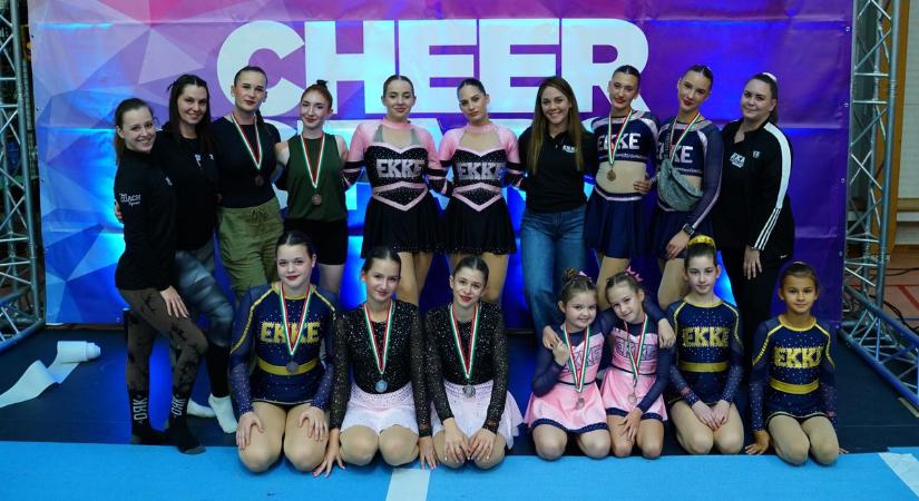 Eszterházy SC Cheerleading: iránymutatást kaptak a gyöngyösi szezonnyitón