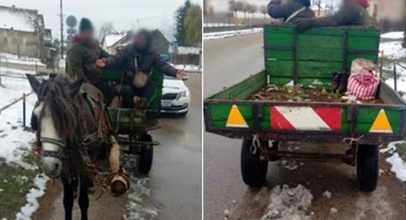 Lebukott a borozó lovaskocsis