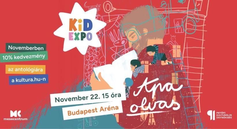 MeseCentrum Apa olvas zenés-rajzos könyvbemutató és dedikálás Marék Veronikával és Varró Dániellel