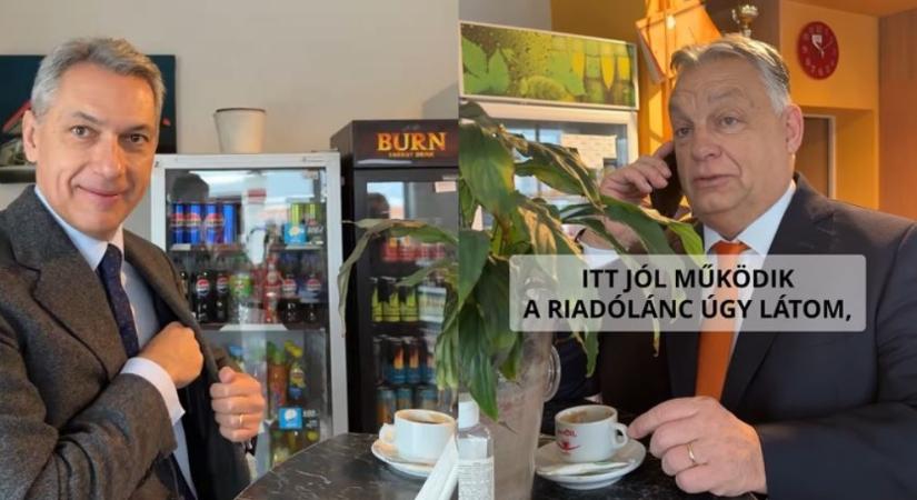 Orbán Viktor: Itt jól működik a riadólánc! (Videó)