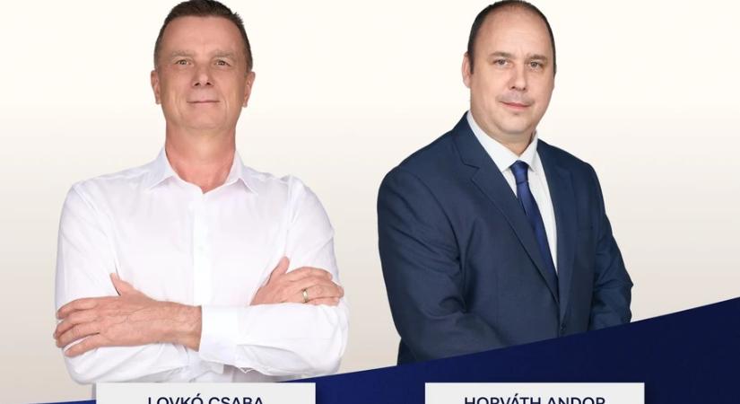 Horváth Andor és Lovkó Csaba között dől el a TISZA jelöltversenye