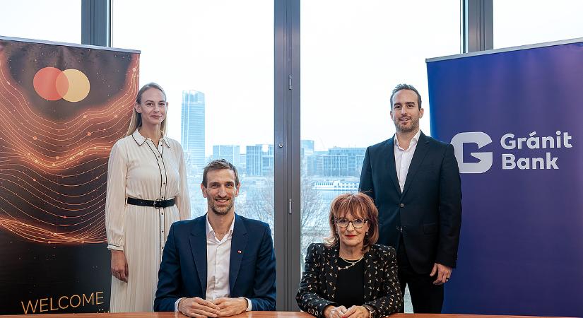 Tizenöt éve digitális úttörők – újabb közös fejezetet nyit a Gránit Bank és a Mastercard